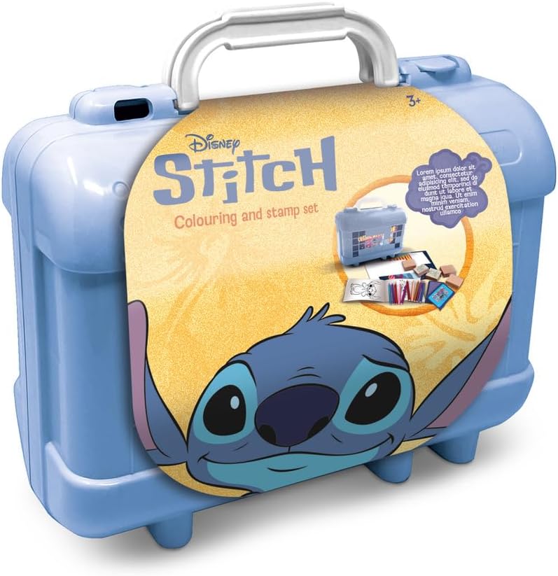 Multiprint Travel Set Stitch: Children's Printing & Stamping Supplies Activity Set for All Ages, 36+ Months