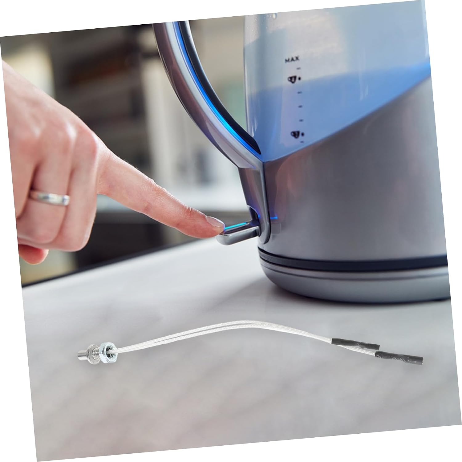 Generic 6PCS Kettle Teapot Temperature Probe Electric Kettle Temperature Sensor Replacement Efficient Design High Precision Engineering for Brewing