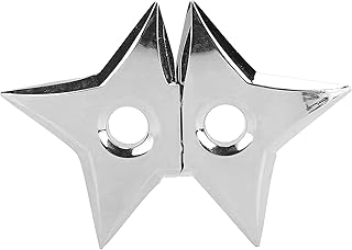 2 Sztuk Srebrny Kreatywny żywe Naklejki na Lodówkę w Kształcie Rzutki Pięcioramienna Gwiazda w Kształcie Metalu Magnetyczny Magnes na Lodówkę Domową