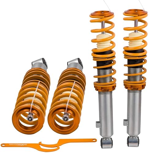 Miniatura 2 de maXpeedingrods Bobinas para Mazda Miata MX5 MK1 NA 1990-1997, kit de suspensión de bobinas de altura ajustable, kit de reducción de puntales de
