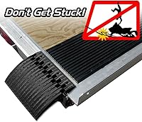 Vista 3 de Caliber Edge Glides - Protectores de borde para rampa de remolque - Transición suave de suelo a rampa - Edge Glides 2.0, kit de 4 piezas