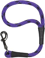 Vista 29 de Mendota Pet Correa de tráfico – Correa corta para perro – Fabricada en los Estados Unidos – Azul Night Viz, 1/2 pulgadas x 16 pulgadas