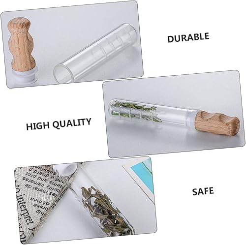 Miniatura 7 de Cabilock Uds tamiz de té de malla fina botella de vidrio de té colador de almacenamiento contenedor de vidrio