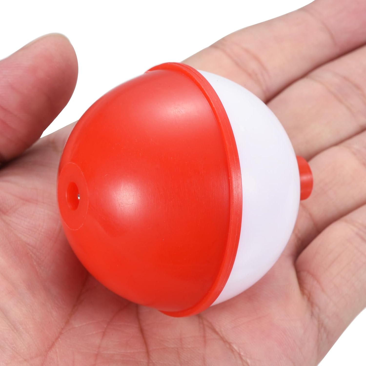 PATIKIL Fishing Float Bobbers, Hard ABS Push Button Fishing Buoy Round Float Bobber Tackle