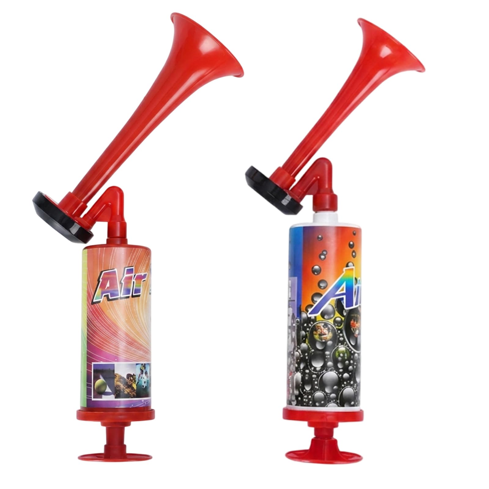 2Pcs Air Horns, Handheld Air Horn Set with Gas Horn Functionality, Portable Fog Horn for Marine and Sporting Events, Easy Activation and Loud Sound Output,air horn handheld