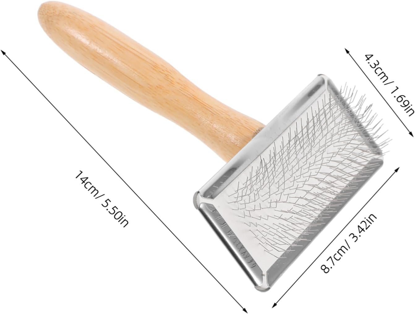 SEWOART 2pcs Needle Felting Project Tool Craft Felting Brushes Wool Blend Felt Kit Starter for Beginners