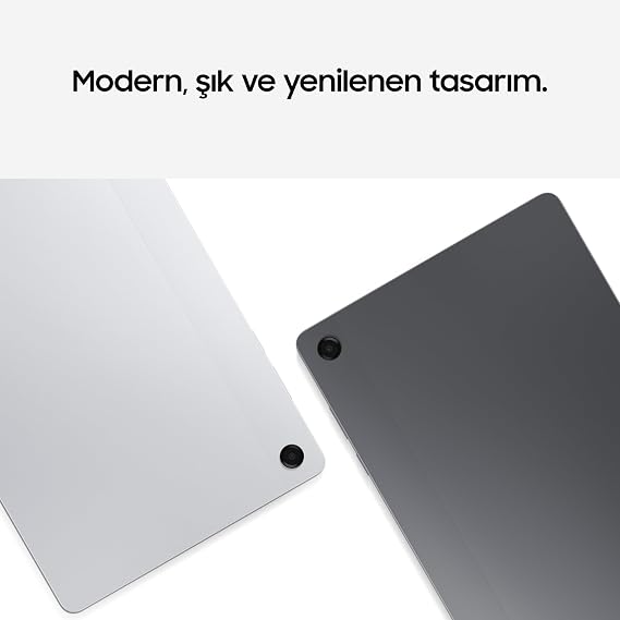 Samsung Galaxy Tab A11+, Android Tablet, Gri, WiFi Destekli, 6GB RAM, 128GB Depolama Alanı, 11 İnç (Samsung Türkiye Garantili)