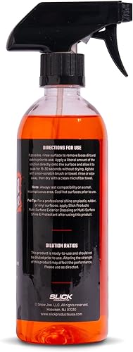 Miniatura 2 de Slick Products Limpiador y desengrasante de alta resistencia, fórmula cítrica de fuerza profesional para neumáticos, ruedas, motores, cadenas y