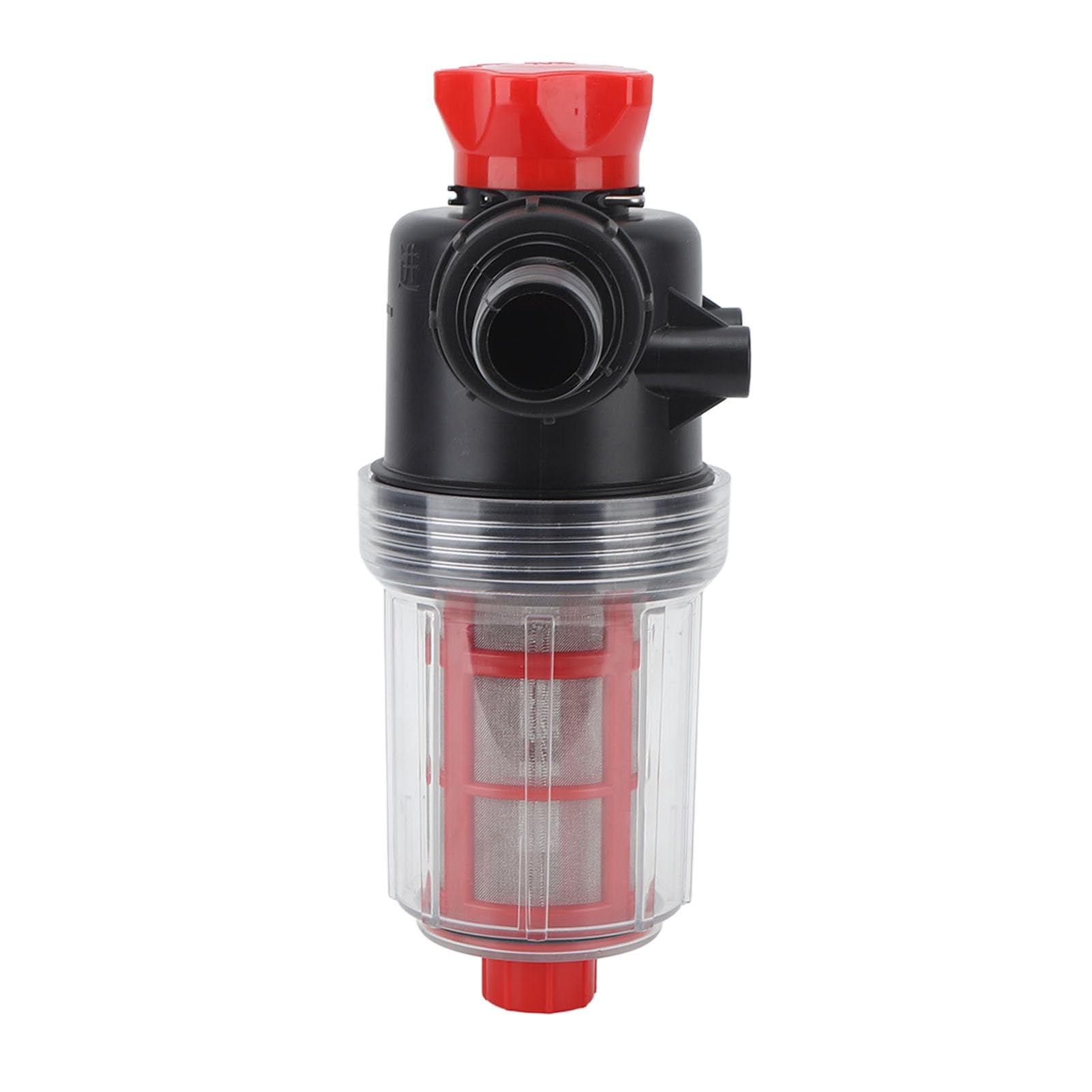 SIXRUN Filtro per Pompa dell'acqua per Irrigazione Filtro in in Plastica e Acciaio Inossidabile 304 Doppio Strato 40 e 60 Mesh Ad Alto Flusso per Tubo per Pompa per Irrigazione del Prato da