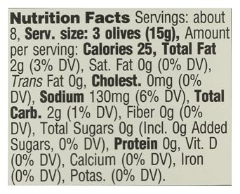 Whole Foods Market, Organic Castelvetrano Olives, 4.58 Ounce