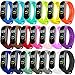 BANGTING 20 Pezzi Cinturino Compatibile con Xiaomi Mi Band 4 / Xiaomi Mi Band 3, Braccialetto Ricambio per Mi Band 4 Bracciale Bracciali Cover Mi Fit 3 Cinturini (20 Colori)