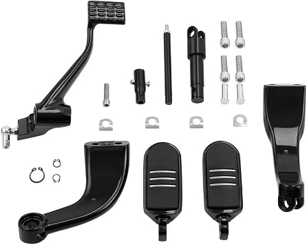 Motorcycle Mid Controls Kit Foot Peg Lever For Harley Sportster Iron XL 883 1200 2014 2015 2016 2017 2018 2019 2020 2021 2022 2023