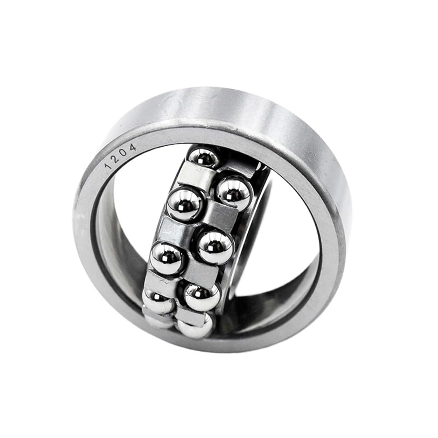 2pcs Self-Aligning Ball Bearings 1200 1201 1202 1203 1204 108 196 126 127 128 129 1026 1028 Miniature Double Row Ball Bearing(1203 17x40x12mm)