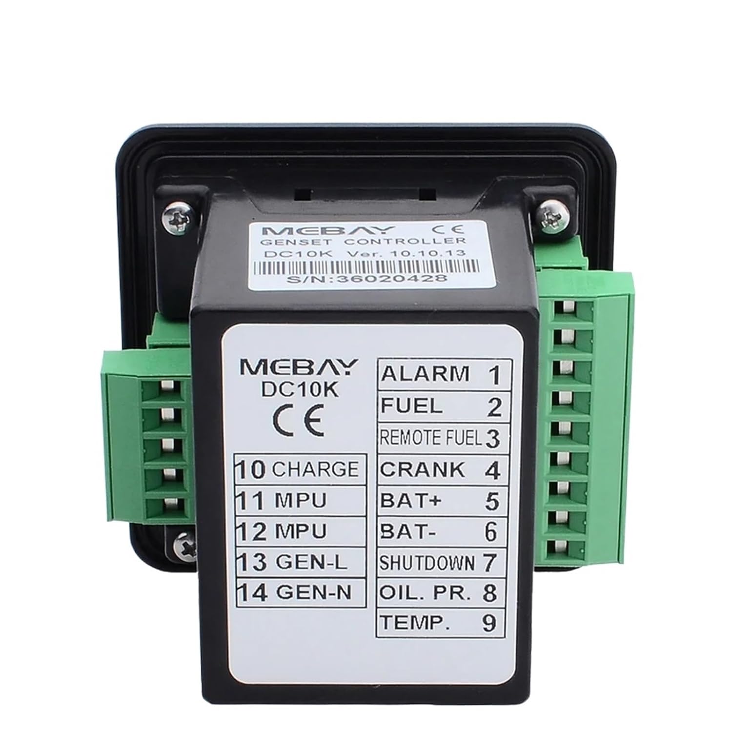 1PCS Multifunction DC10G DC10K Generator Set Controller Engine Manual Start and Stop Controller(DC10K)