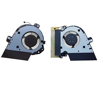 CPU and GPU Cooling Fan for Asus Rog GX502DU GA502 GA502D GA502DU GU502 GU502DU GU502GV GU502GW GU505D GU505 GU505DU DC5V Series Laptop 13NR0210T01111 13NR0210AM0901