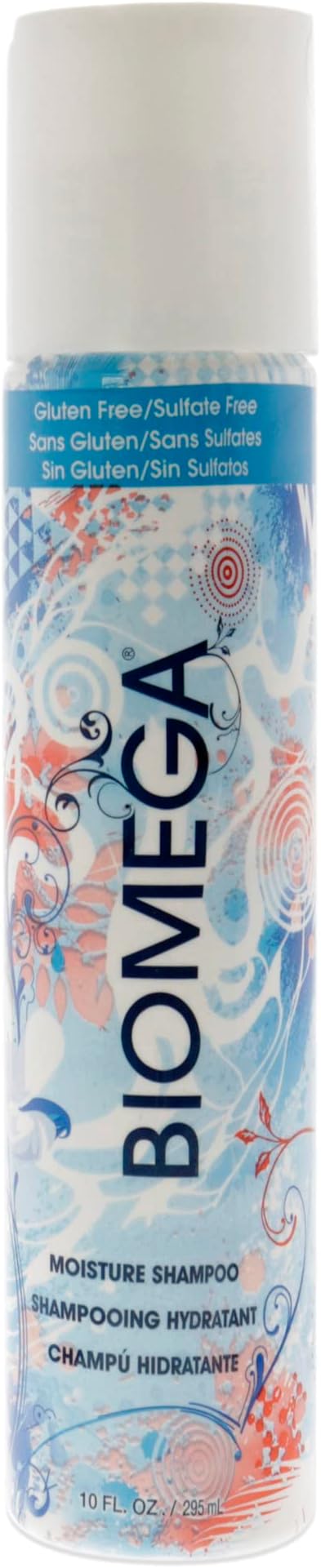 BIOMEGA Moisture Shampoo, Creates Fuller Volume, Hydrating Formula Cleanses Hair while Infusing it with Omega-Rich Moisturizers and Keratin Amino Acids