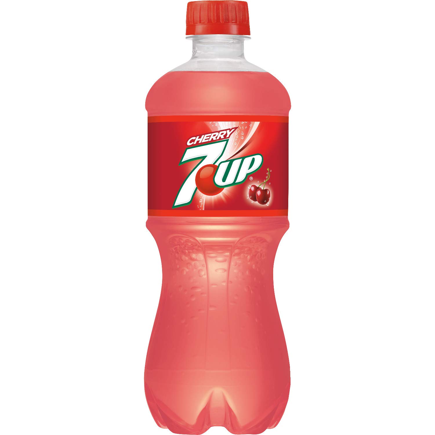 7-Up Cherry 20 oz Soda Bottles (Pack of 24)