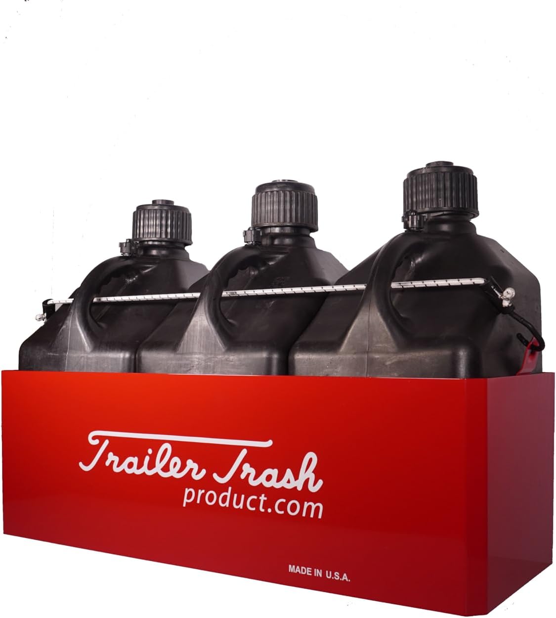Fuel Jug Holder (Triple) by: Trailer Trash, Made in USA