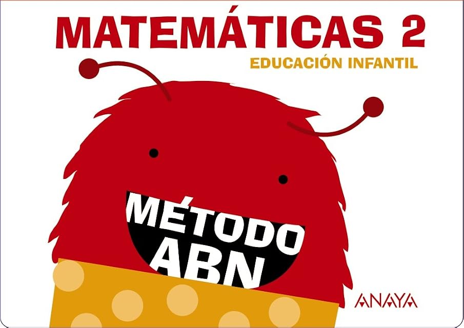 Portada de Matemáticas Abn 2. Educacion Infantil 4 Años