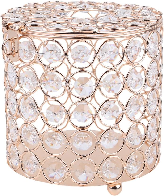 Tissue Box Cover Marble Cylinder Tissue Box Holder with Finish Elegant Napkin Facial Holder for Bathroom Toilet Bedroom Living Room Table Desk Office Dresser