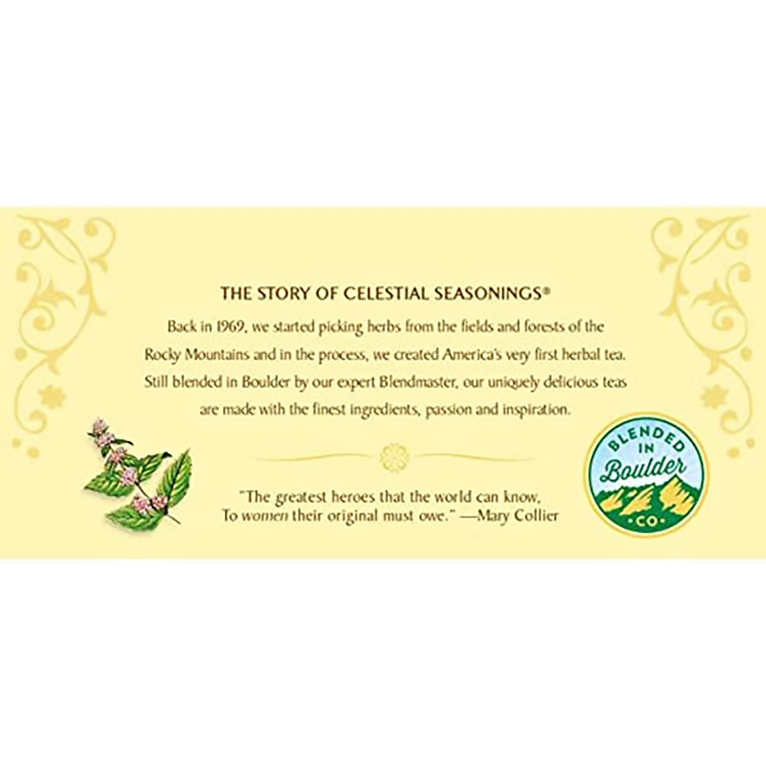 Celestial Seasonings Herbal Tea, Tension Tamer, 20 Count (Pack of 6) : Herbal Teas : Grocery & Gourmet Food