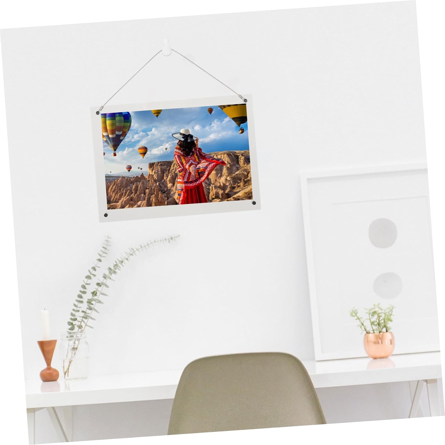 Cabilock Certificate Frame with High Transparency Hangable Design for of Diplomas and Documents Stand for Office Home Event Decor