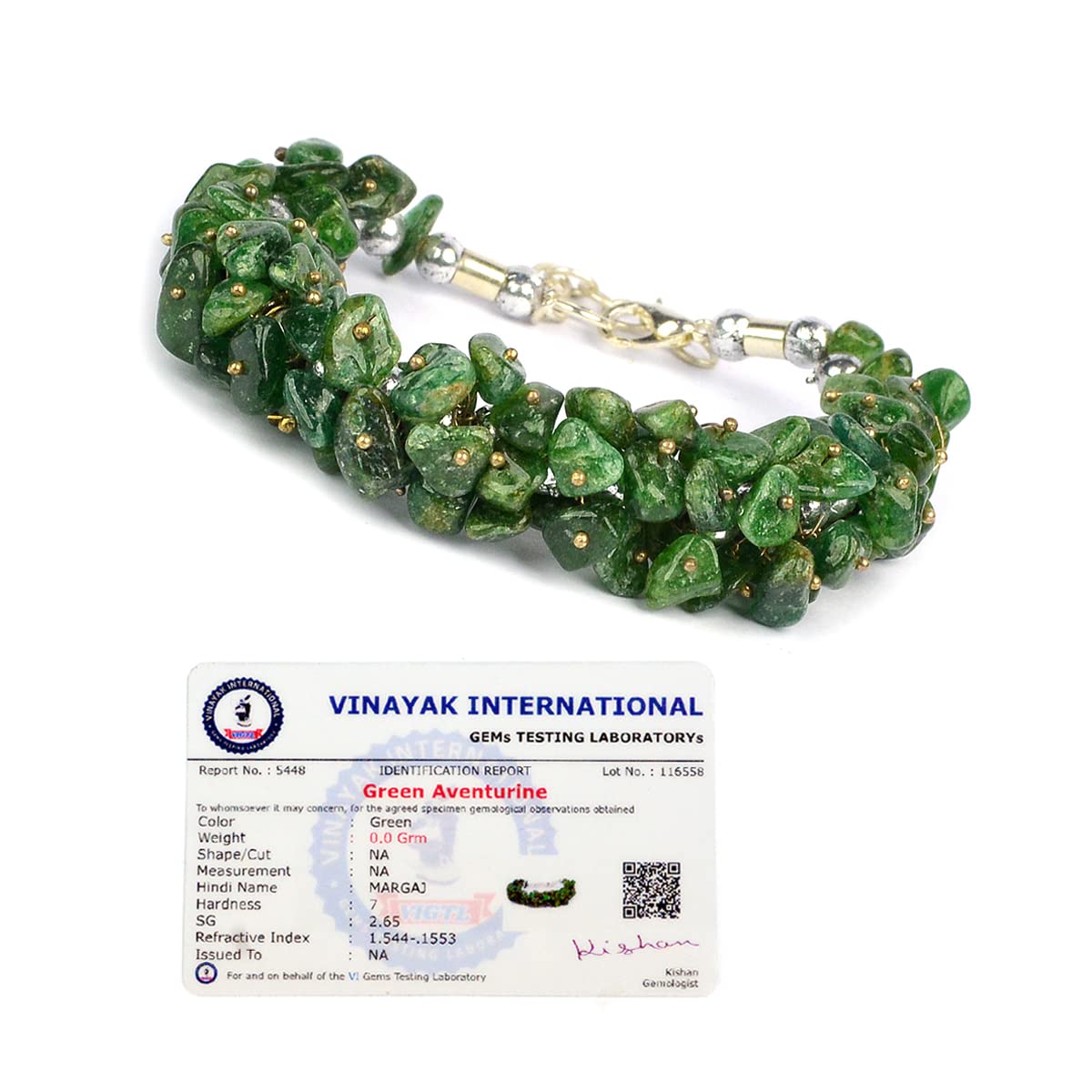 Crystu Certified Green Aventurine Bracelet Reiki Healing Crystal Stone Chip Bracelet, Charged By Reiki Grandmaster & Vastu Expert (B09SZ1RZLM) Amazon Price History, Amazon Price Tracker