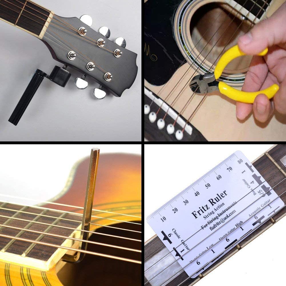Ensemble D'outils De Guitare Comprenant Des Protections De Touche