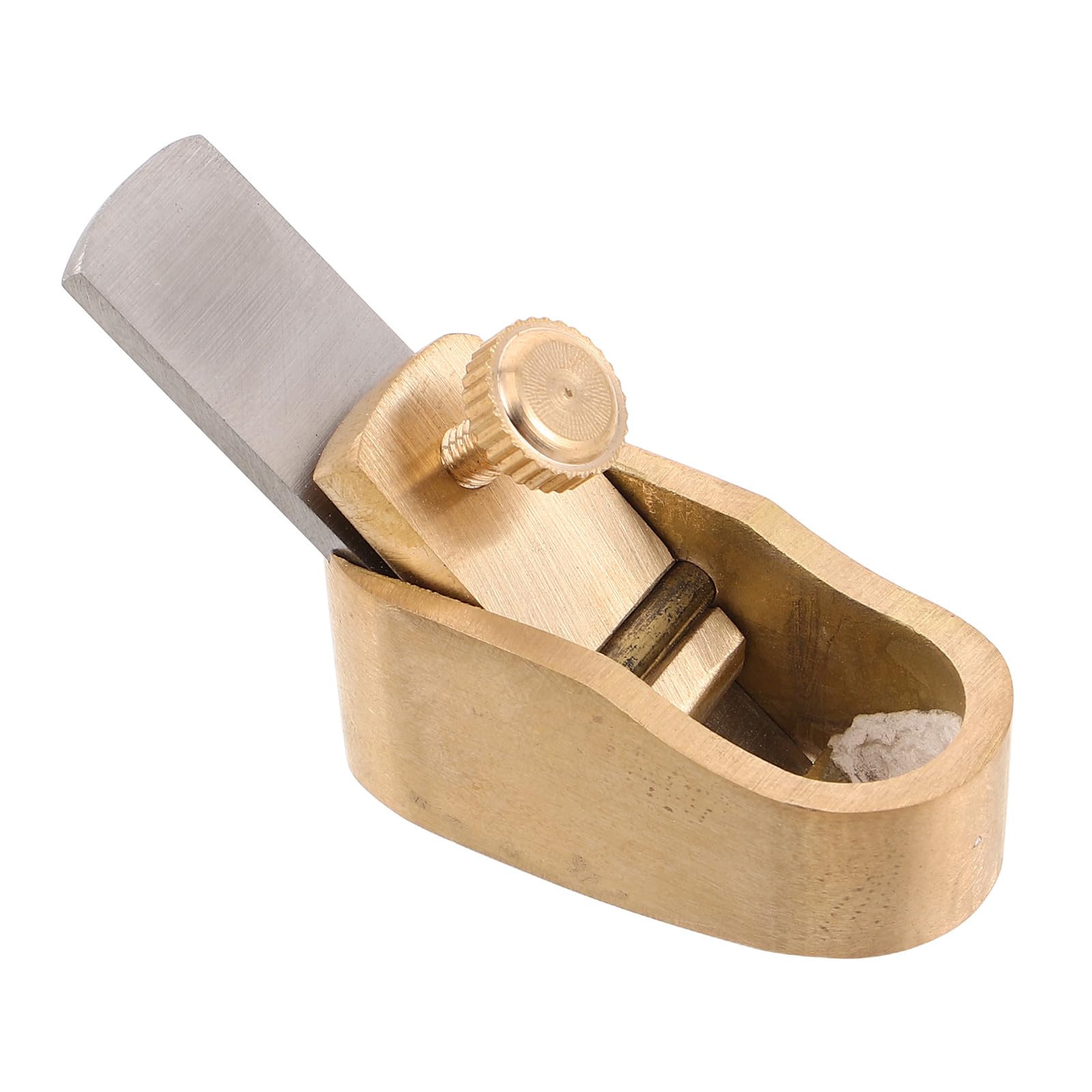 Mini rabot en laiton pour lutherie, un outil de précision pour le travail du bois de violon