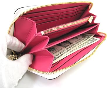 53794   コーチ　長財布　ホワイト×フラワー　母の日 新品 正規品 COACH コーチ 長財布 ホワイト レザー 長財布｜Yahoo