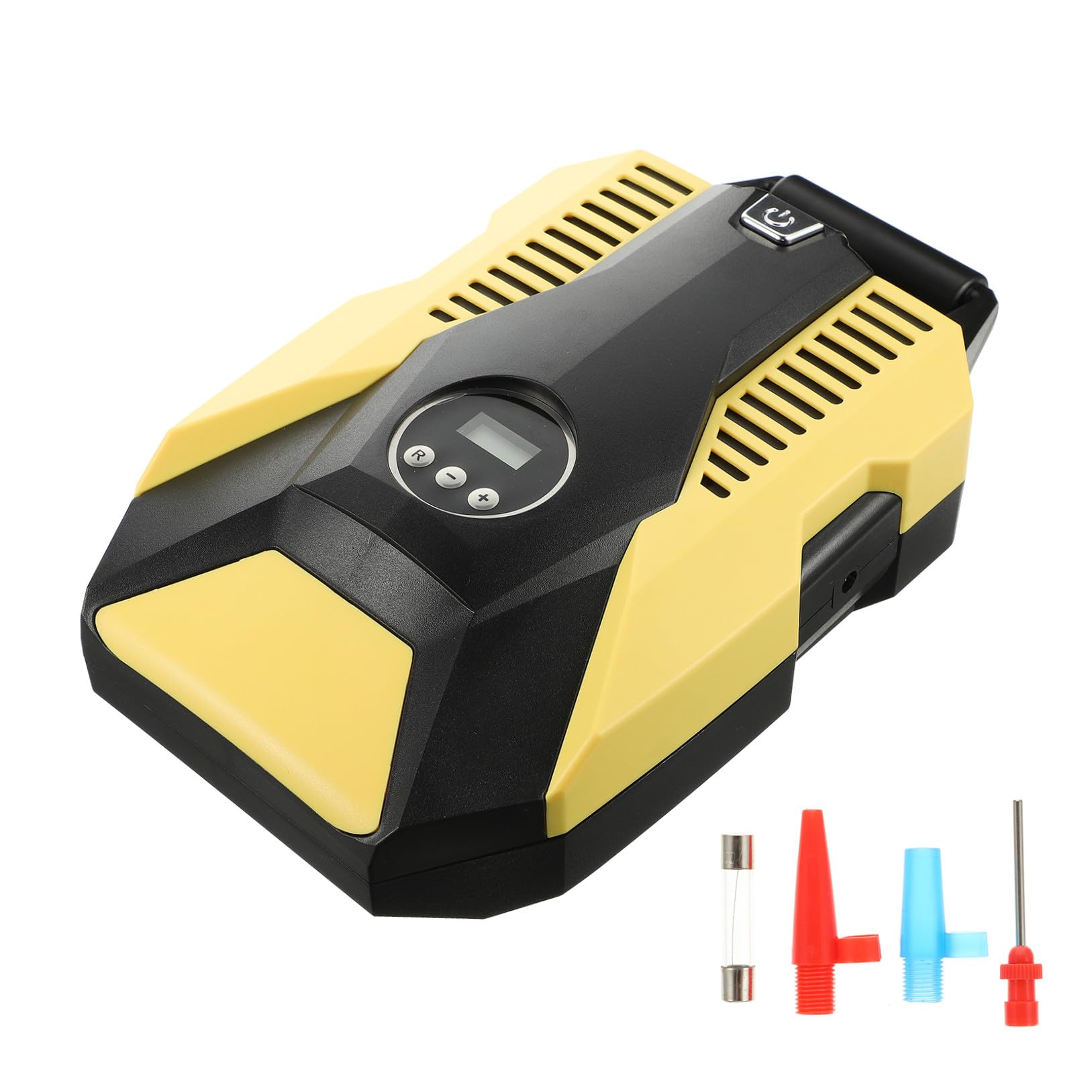 Mikikit Inflador de Neumáticos Portátil para Coche 12v 120w con Manómetro