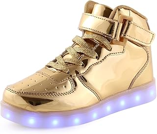 cool gold shoes