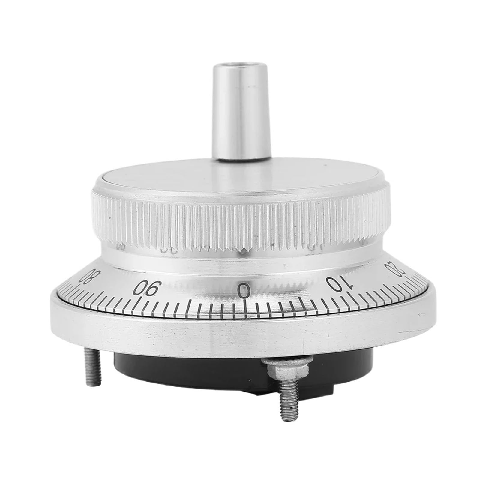 WUDCW Handwheel Electronic Handwheel 5V 60mm Diameter 4 Terminal Manual Pulse Generator Electronic Handwheel with Handle