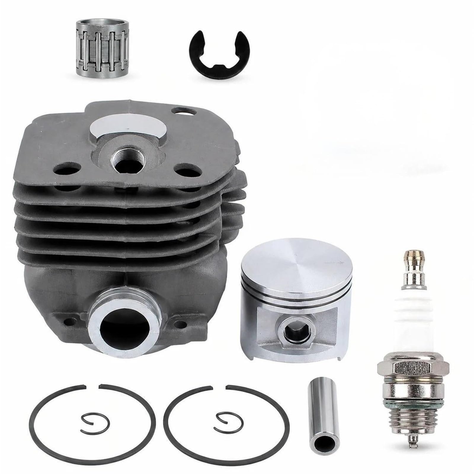 Isqjpvf One Color For Husq-Varna 50Mm Cylinder Piston Kit Spark Plug 362 372 362Xp