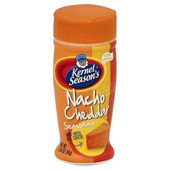 Kernel Seasons, Popcorn Seasoning Nacho Cheddar, 2.85 Oz