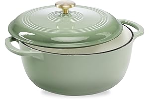 Best Choice Products 6 QT Sage Green Dutch Oven