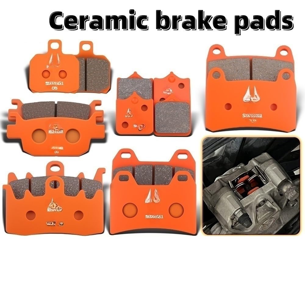 Pastiglie Freno Anteriore Posteriore Per Set pastiglie freno in ceramica per moto