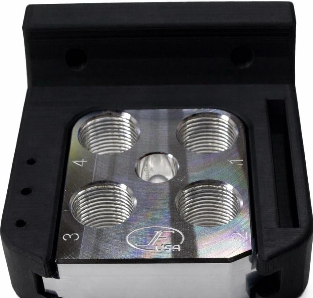 4 Pack Dillon 550 Toolhead Holder Wall Mount 3D Printed Reloading Accessory USA