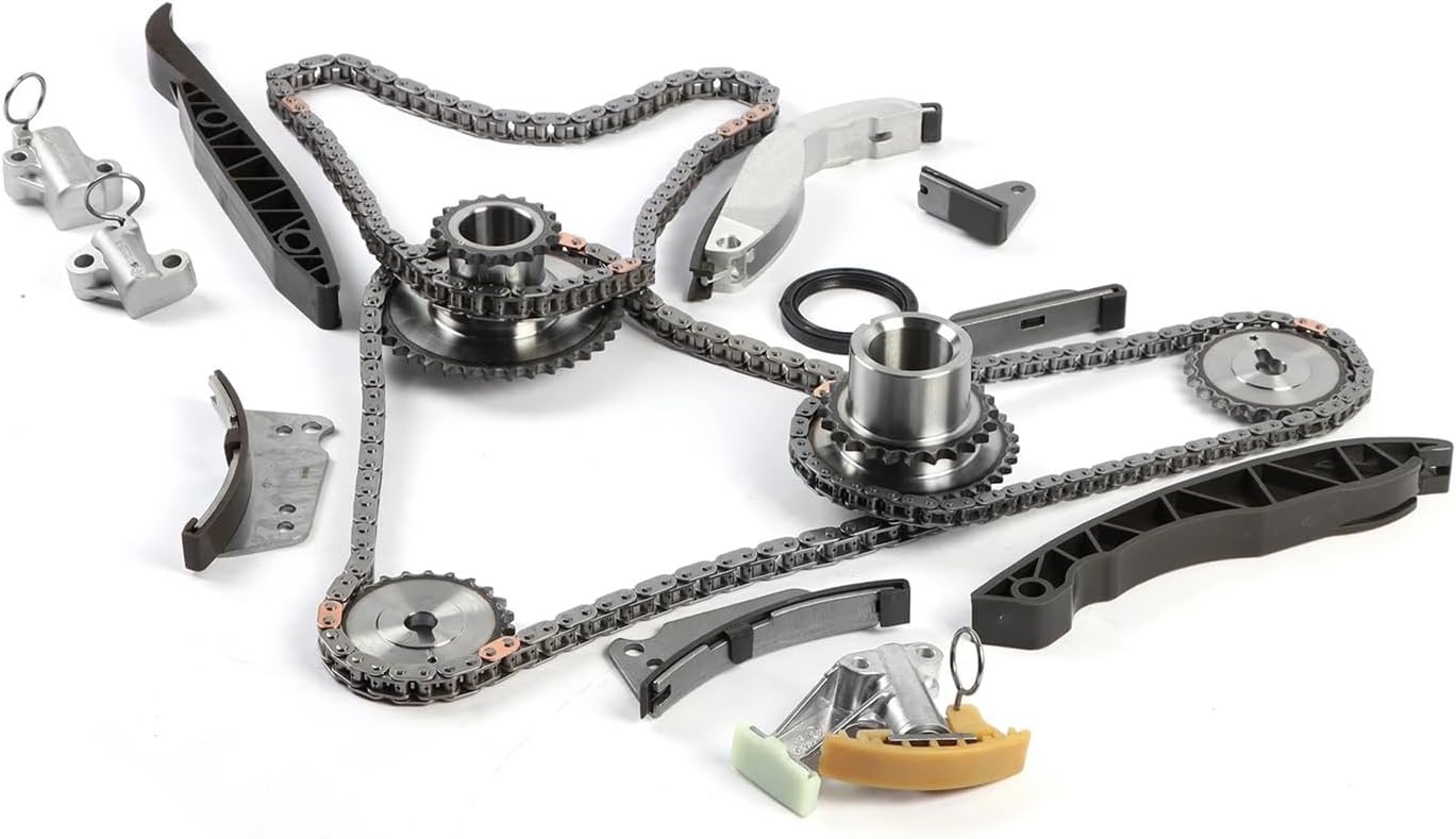 D4CB 2.5 Timing Chain Kit 2001-2016 Compatible for Hyundai H1 I800 iLoad Bus KIA Sorento MPV 2.5L automotive replacement engine timing part sets & kits
