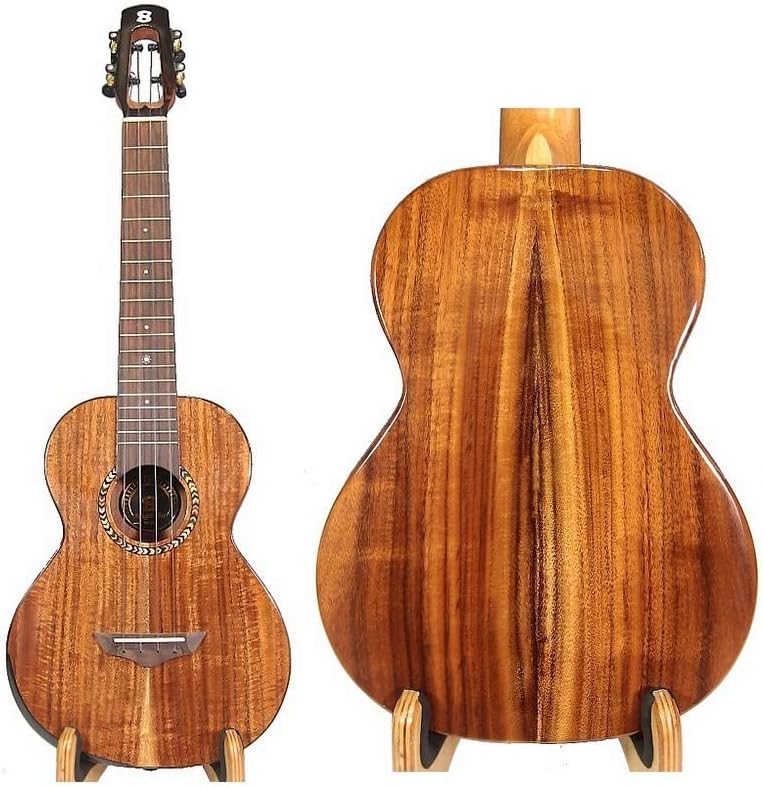 Bright Sun Solid Core Allover Veneer Tenor Ukulele with Soft Bag