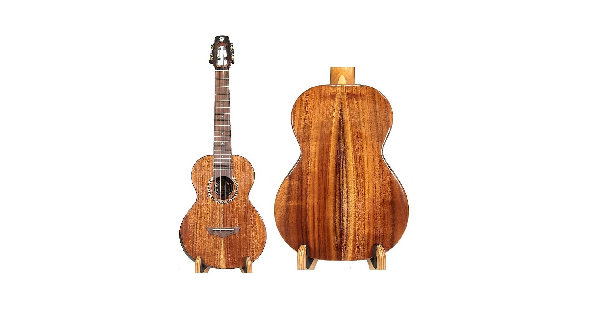 【Bright sun】コア材単板の薄型エレキウクレレ【ukulele】 明るいsun-26インチのtor ukulele無垢acaciaウッドBS-21TC