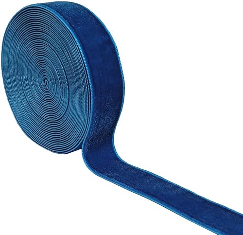 Miniatura 55 de Cinta de terciopelo para decoración, manualidades, bricolaje y caja de regalo, para bodas, Navidad y el Día de San Valentín