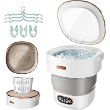 Portable Washing Machine, 13L Mini Washer with Spin Dryer