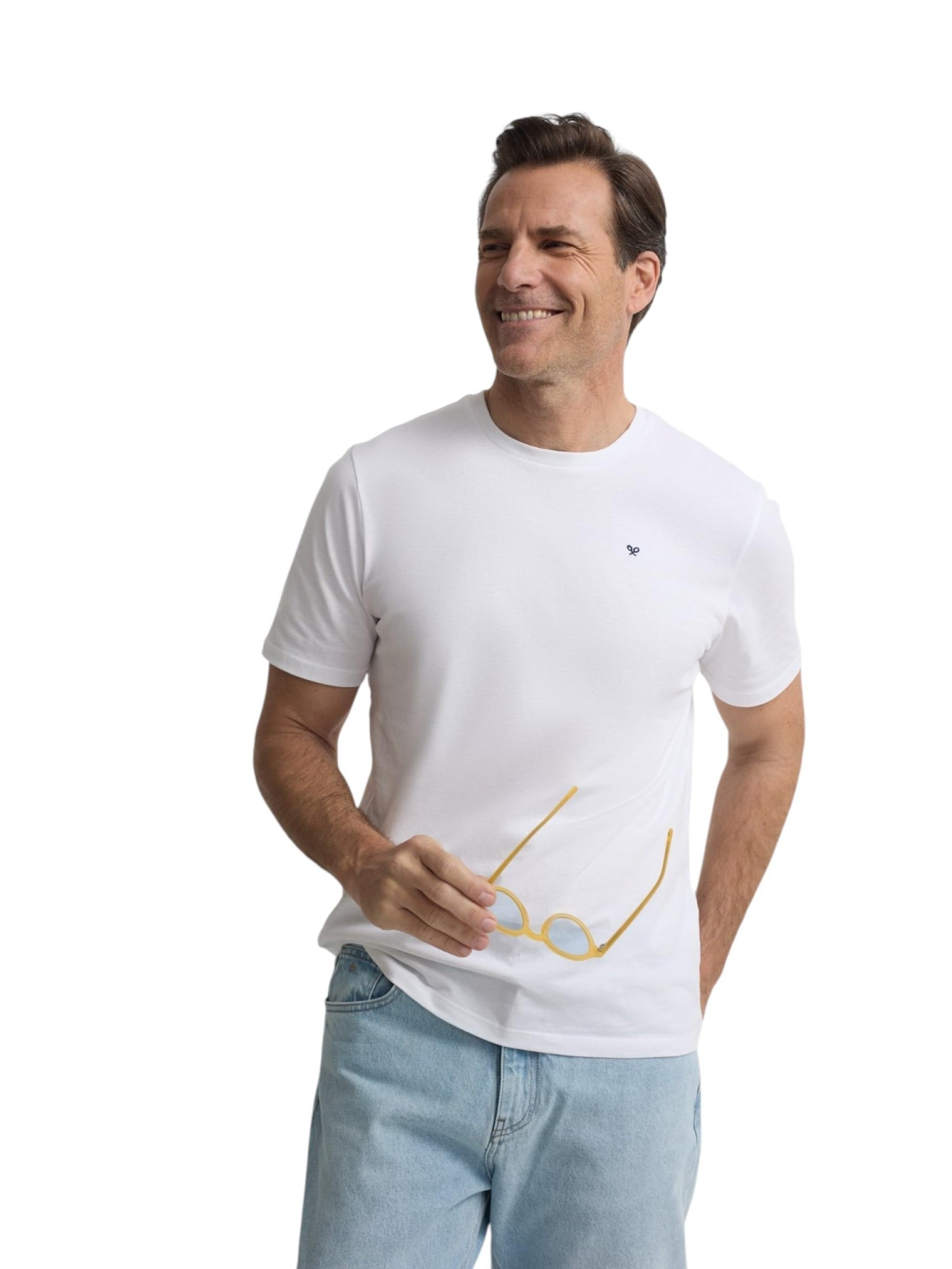 SILBON Minilogo Short Sleeve T-Shirt XL White