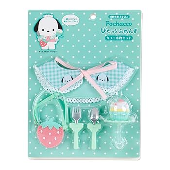 ぴたっとふれんず　カフェ小物セット　2つセット Amazon.co.jp: サンリオ(SANRIO) シナモロール カフェ小物セット