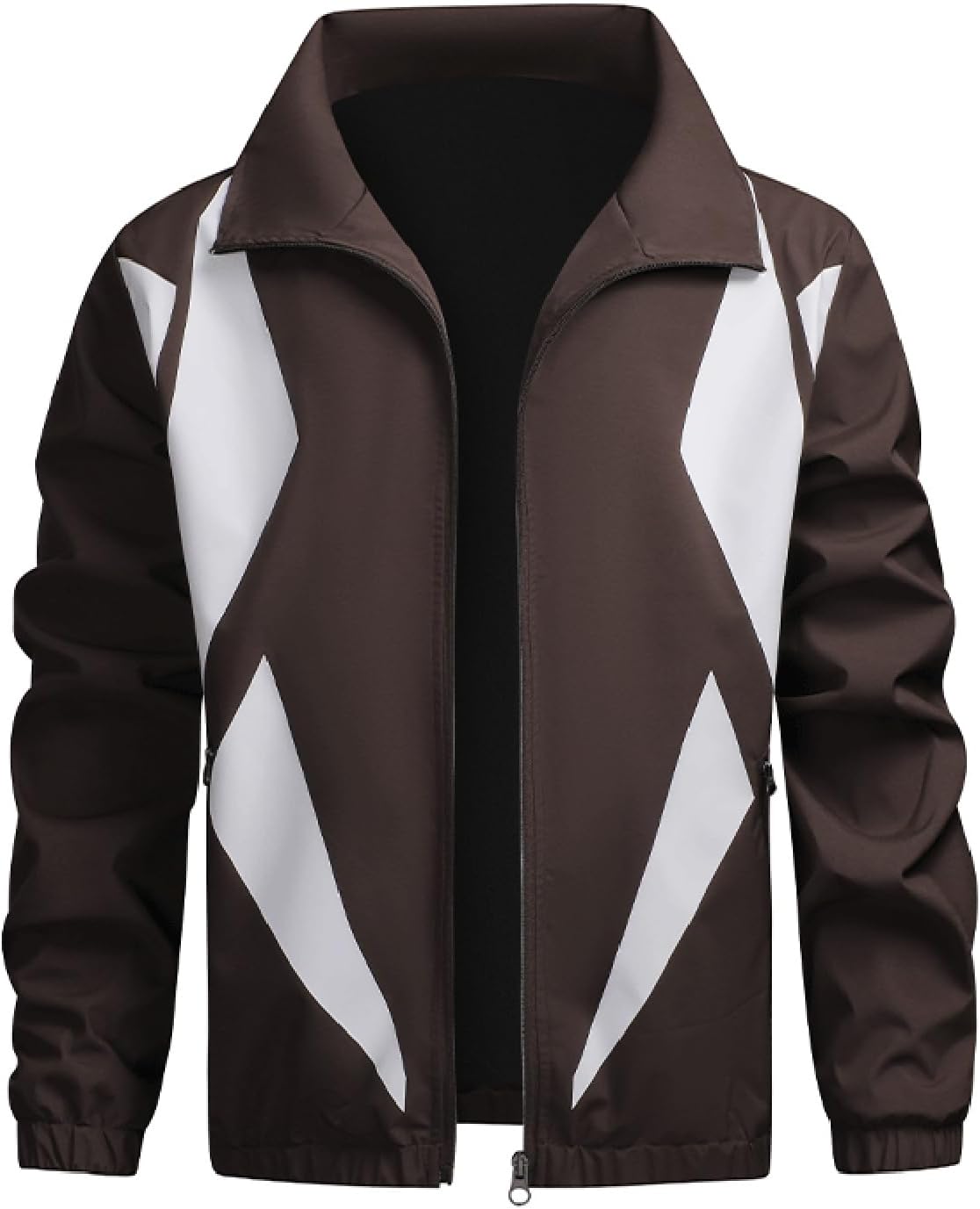 Mens Tactical Full Zipper Coats Winter Windproof Windbreak Cardigan Workout Sports Jacket Big And Tall Jackets