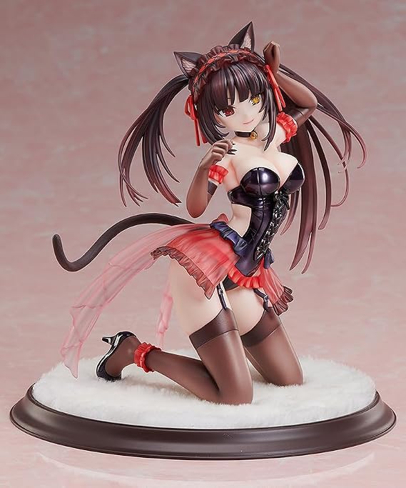 KDcolle Date A Bullet Original Edition Kurumo Tokisaki Cat Ear Ver. 1/7 Scale Plastic Painted Finished Figure