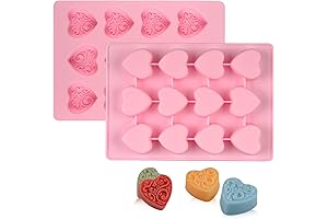 Heart-Shaped Chocolate Molds Silicone - A Sweet Treat for Any Occasion