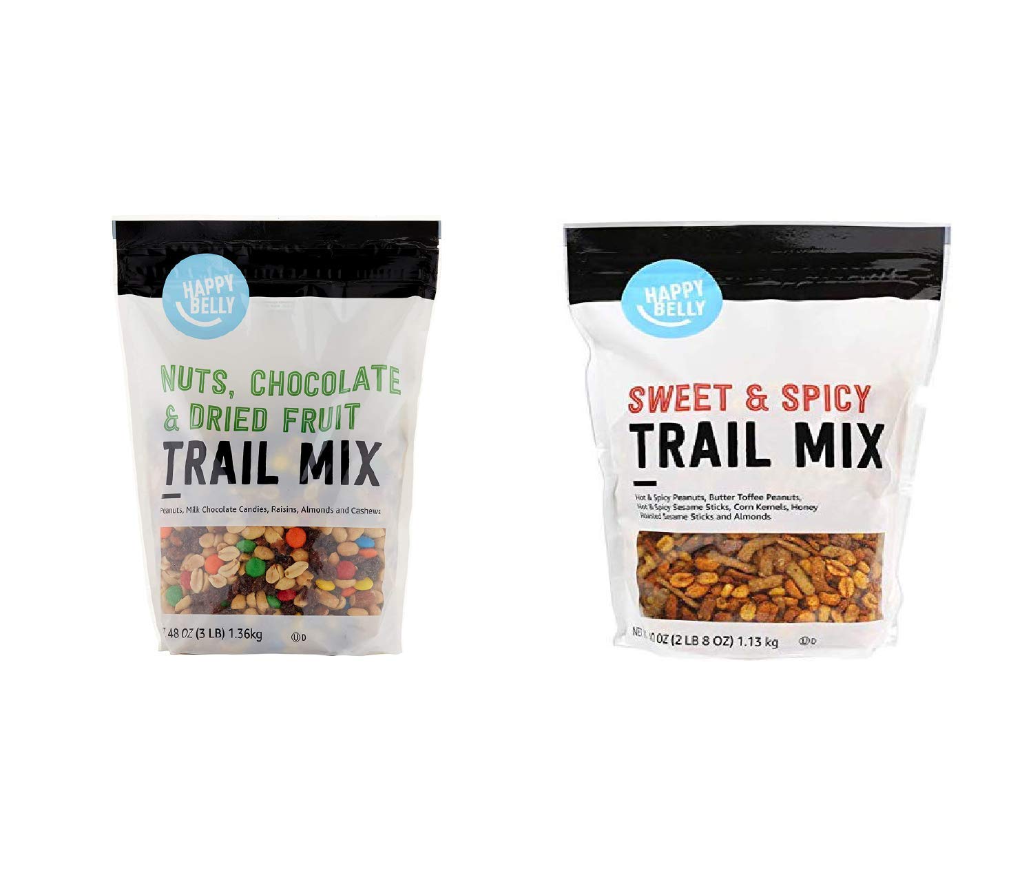 Amazon Brand Happy Belly Nuts, Chocolate & Dried Fruit