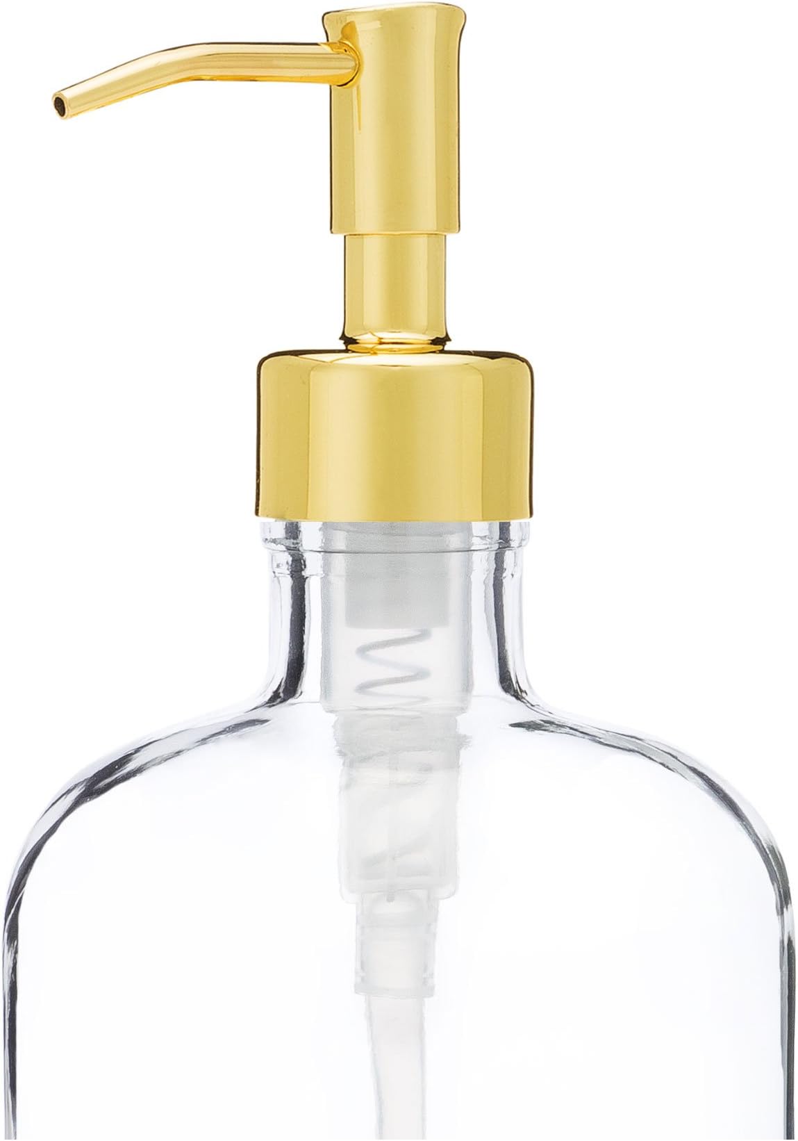 Rail19 Just Metal Soap & Lotion Dispenser Replacement Pumps (Gold)